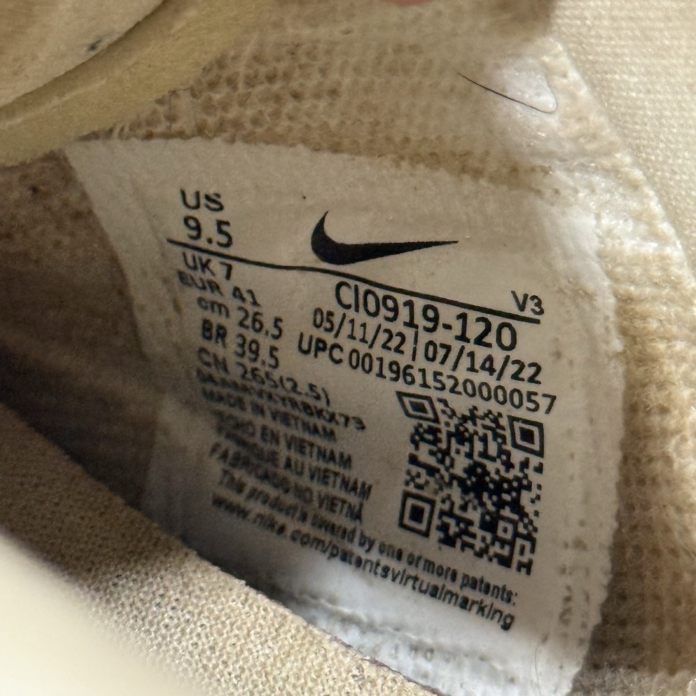 Nike Air Force 1 Shadow White Leopard Animal Print C10919-120 - Picture 10 of 12